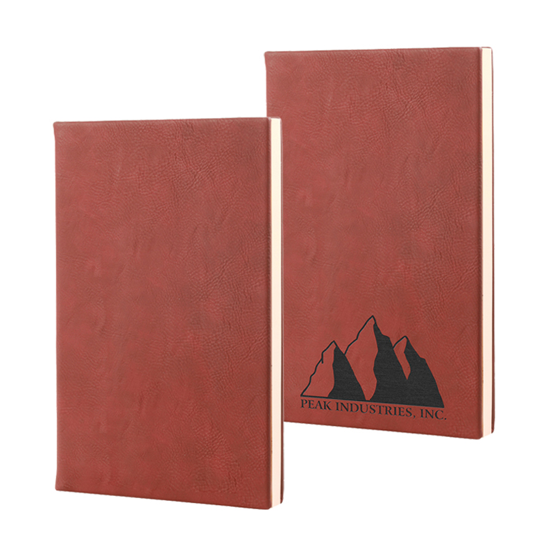 Jurnal Kulit Buatan 4 1/7' x 5 1/2'.