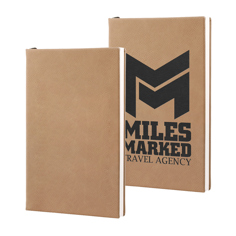 Jurnal Kulit Buatan 8 1/4' x 11 1/2'.