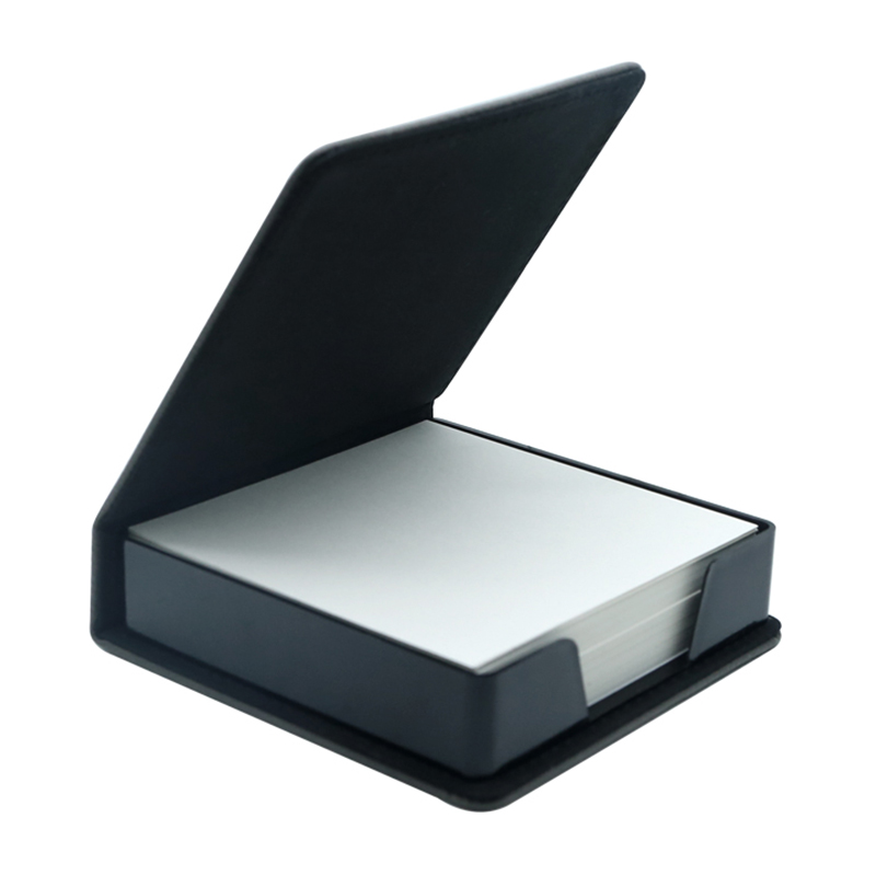 Tempat Notepad Persegi Kulit Buatan yang Dapat Dilaser