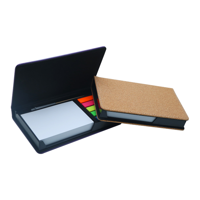 Tempat Notepad Persegi Panjang Kulit Buatan yang Dapat Dilaser