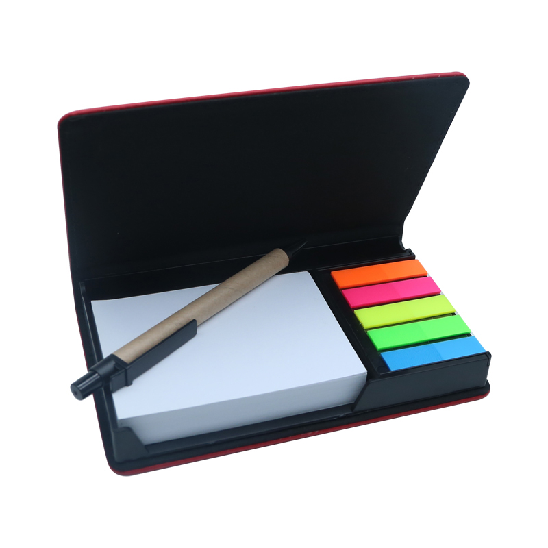 Tempat Notepad Persegi Panjang Kulit Buatan yang Dapat Dilaser