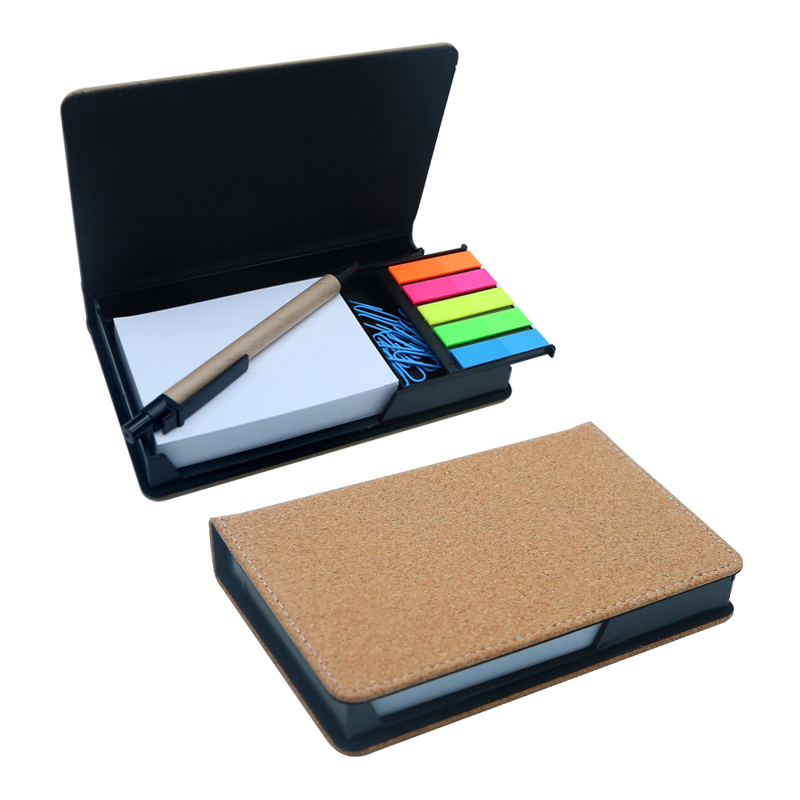Tempat Notepad Persegi Panjang Kulit Buatan yang Dapat Dilaser