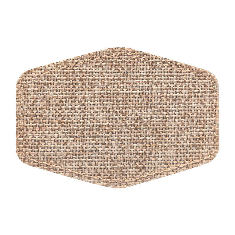 3 1/2' x 2 1/2' Goni Hex Patch Sublimasi dengan Perekat