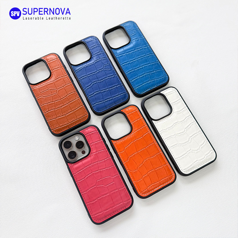 Casing Ponsel Kulit Buatan yang Dapat Dilaser