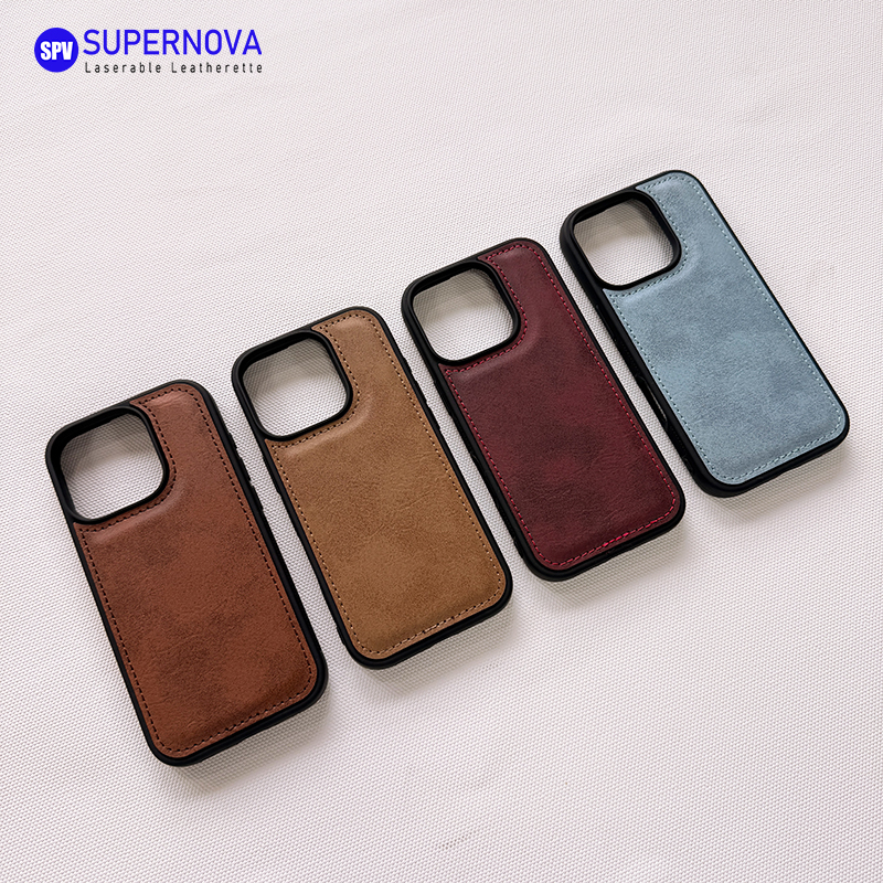 Casing Ponsel Kulit Buatan yang Dapat Dilaser
