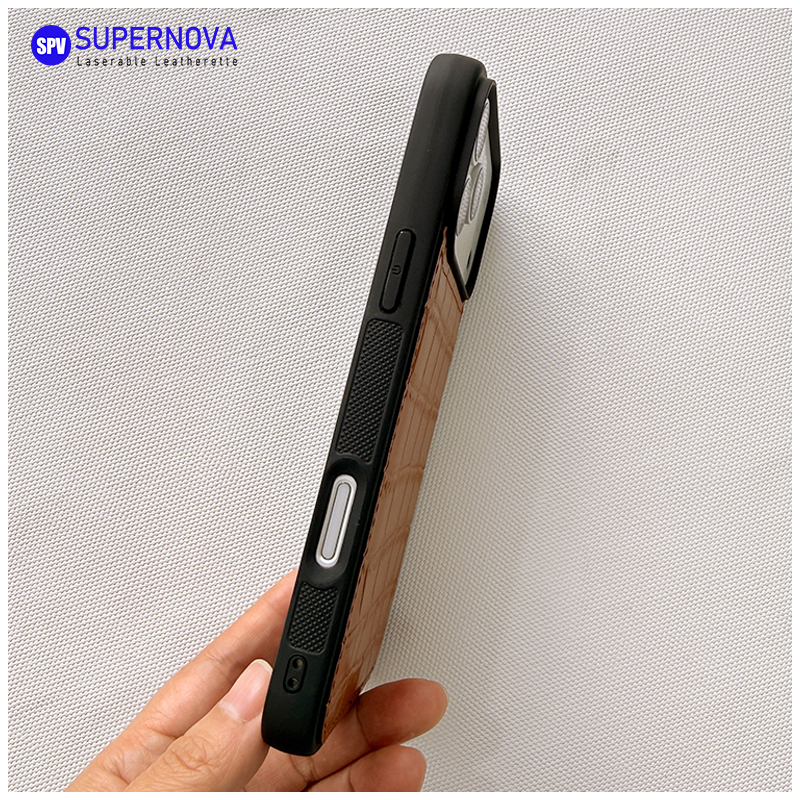 Casing Ponsel Kulit Buatan yang Dapat Dilaser