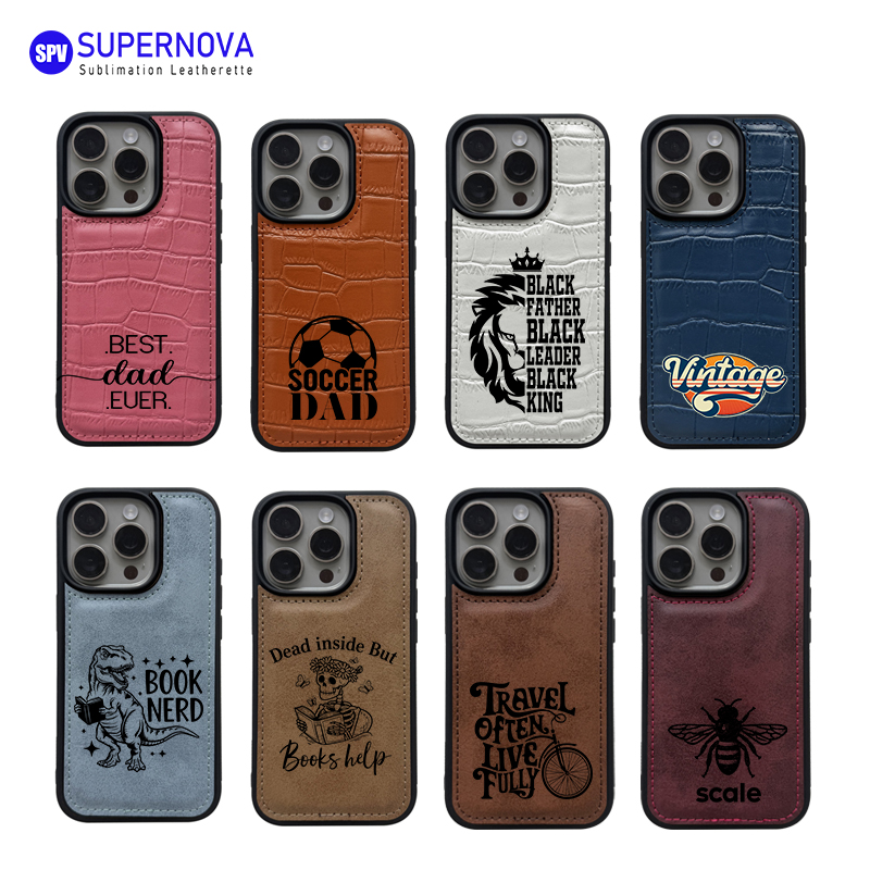 Casing Ponsel Kulit Buatan yang Dapat Dilaser