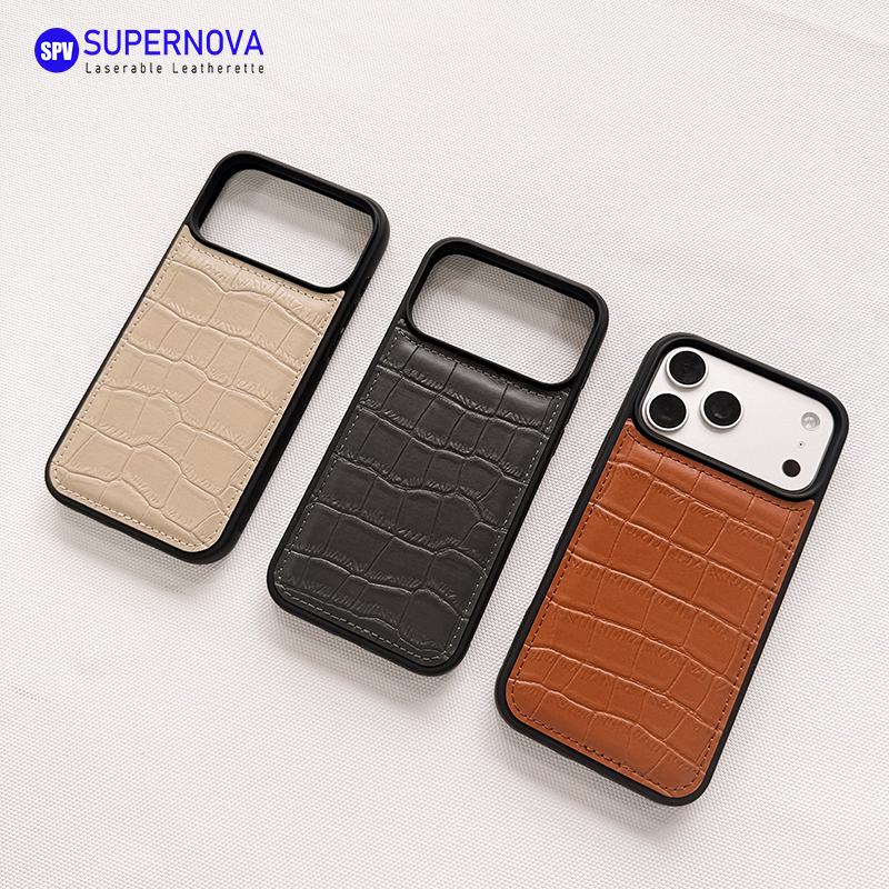 Casing Ponsel Kulit Buatan yang Dapat Dilaser