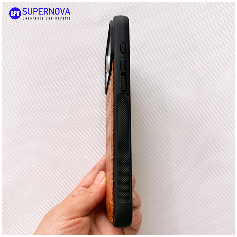 Casing Ponsel Kulit Buatan yang Dapat Dilaser