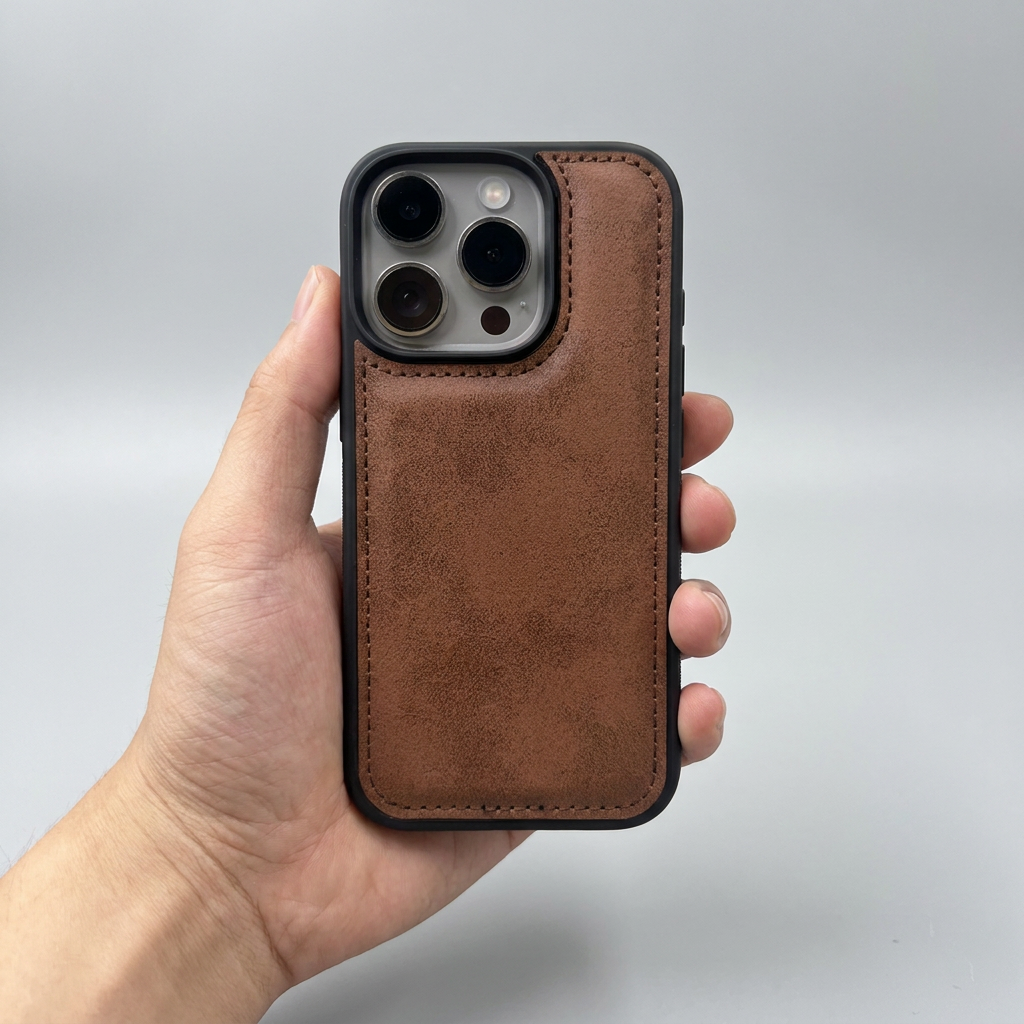 Casing Ponsel Kulit Buatan yang Dapat Dilaser