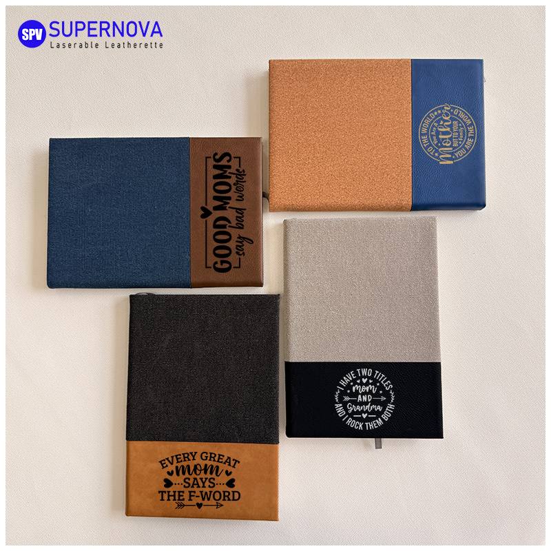 Notebook Kulit Buatan & Kanvas Terpisah