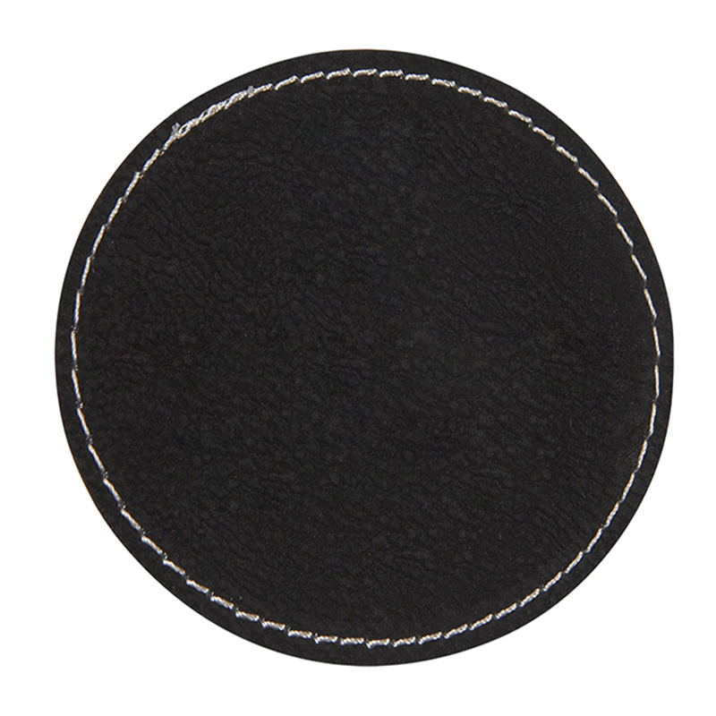 3' Round Leatherette Patches