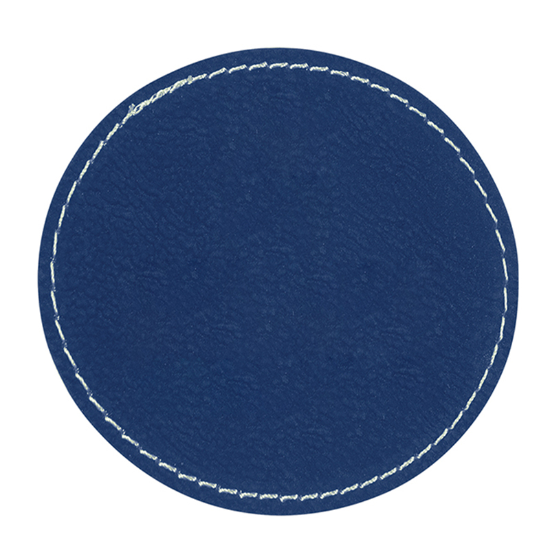 3' Round Leatherette Patches