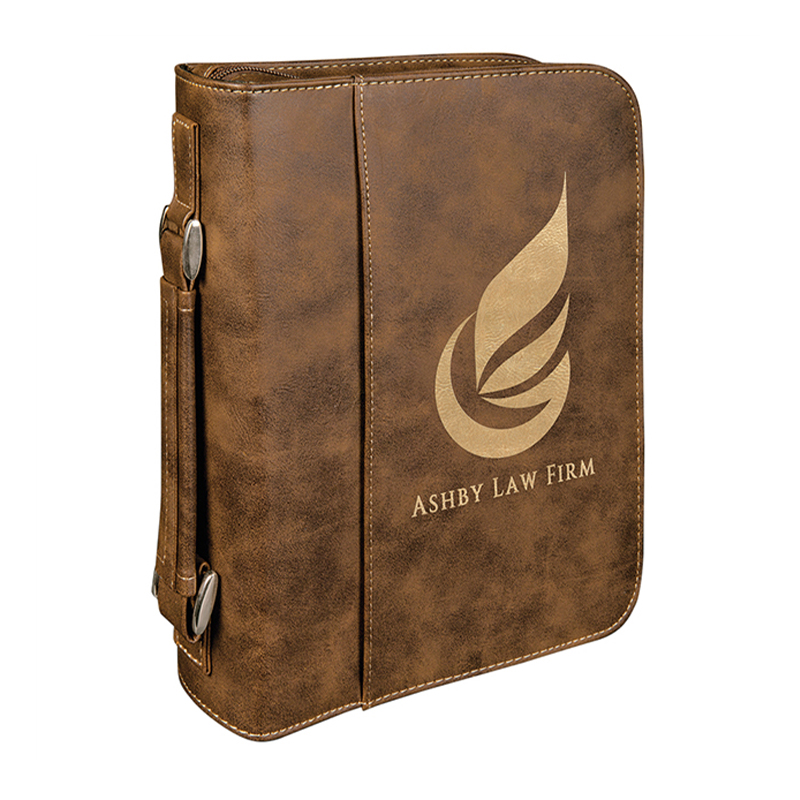 Sampul Buku Kulit 7 1/2'×10 3/4' dengan Penutup Ritsleting