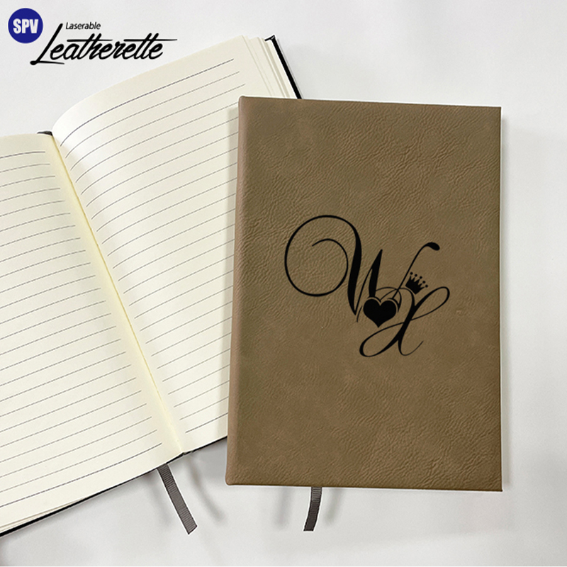 Buku Sketsa Kulit Buatan 7 x 9 3/4 yang Dapat Dilas