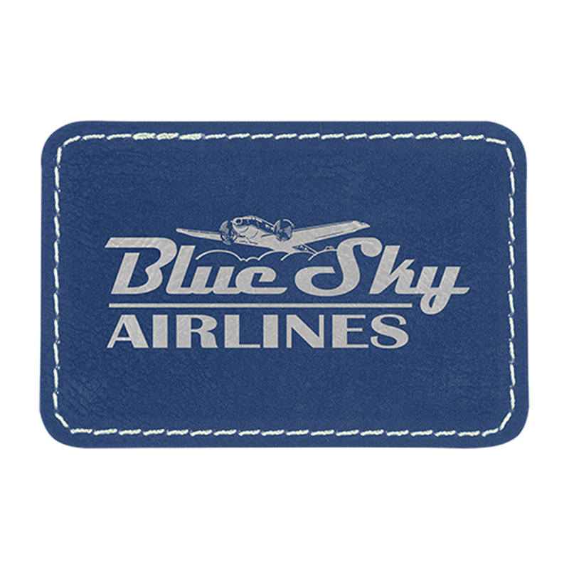 3' x 2' Rectangle Leatherette Patches
