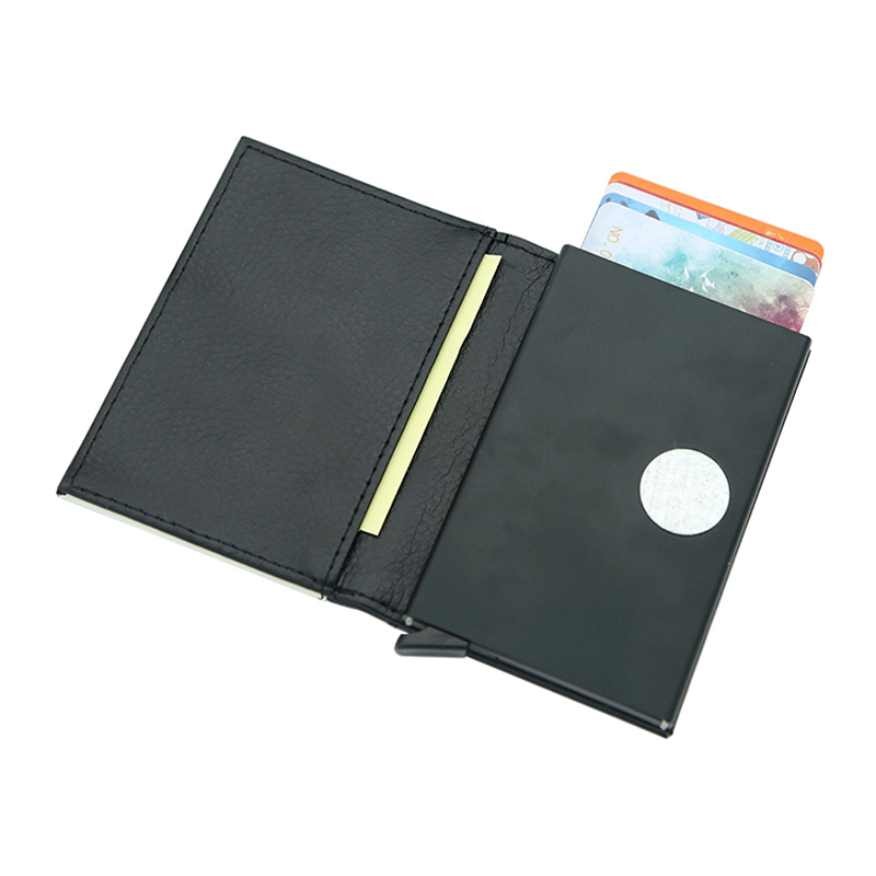 Kotak Pop-up Dompet Kulit Buatan Sublimasi Pria