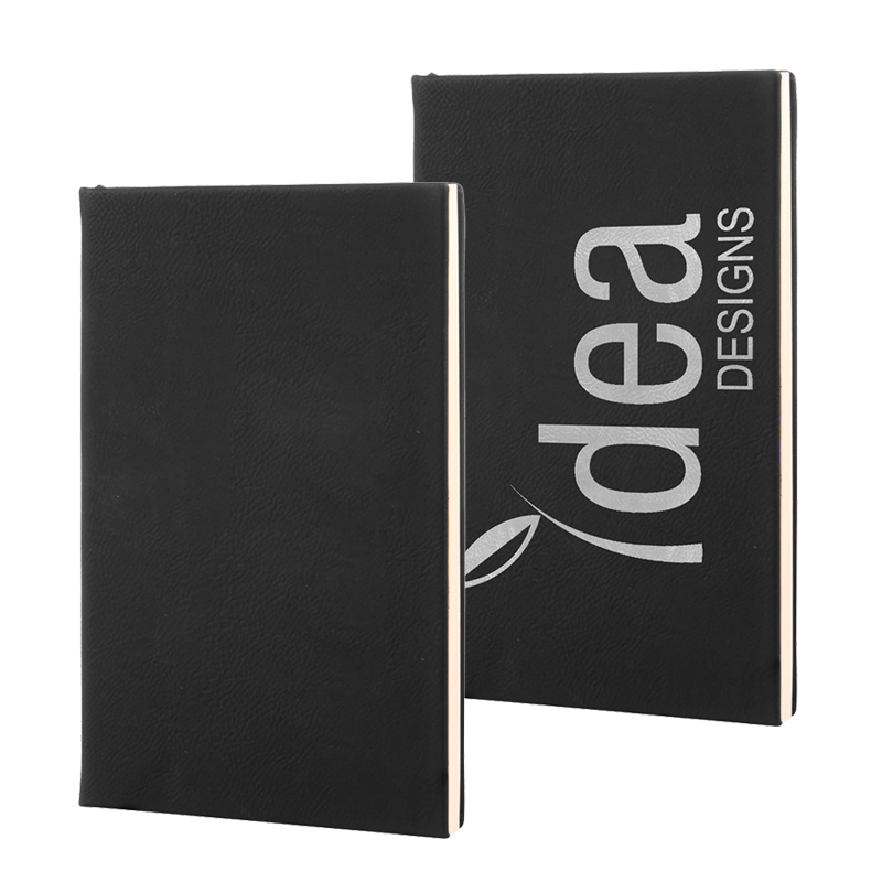 5 1/4' x 8 1/4' Jurnal Kulit Buatan
