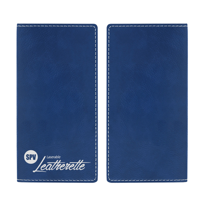 Sampul Buku Cek Kulit Buatan yang Dapat Dilaser