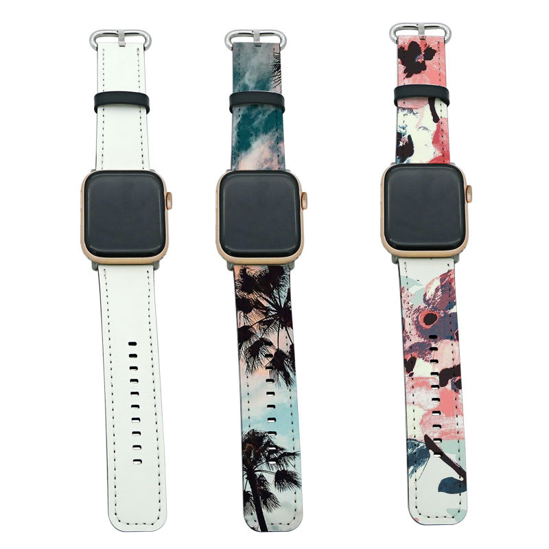 Tali Jam Tangan Apple Kulit PU Sublimasi untuk Seri 1/2/3-42mm Tali Jam Tangan Apple Kulit PU Sublimasi untuk Seri 1/2/3-42mm