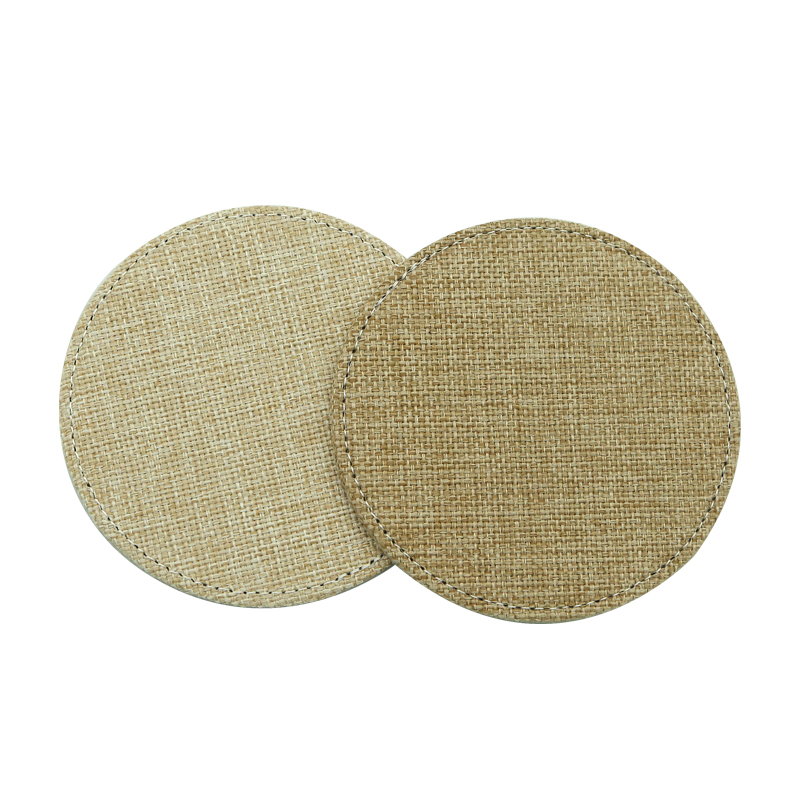 Sublimasi Jute Coaster-Round