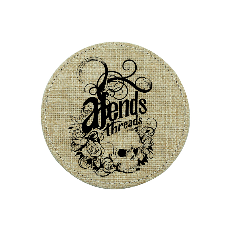 Sublimasi Jute Coaster-Round
