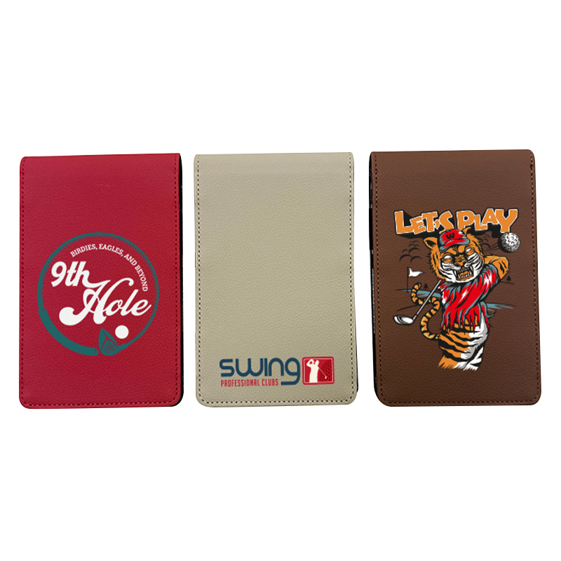 Pemegang Kartu Skor Golf Kulit Sublimasi