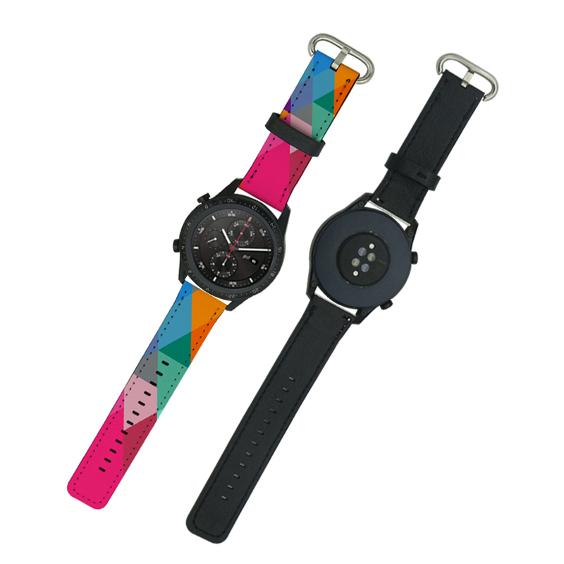 Tali Jam Tangan Samsung/Huawei Kulit PU Sublimasi 22mm