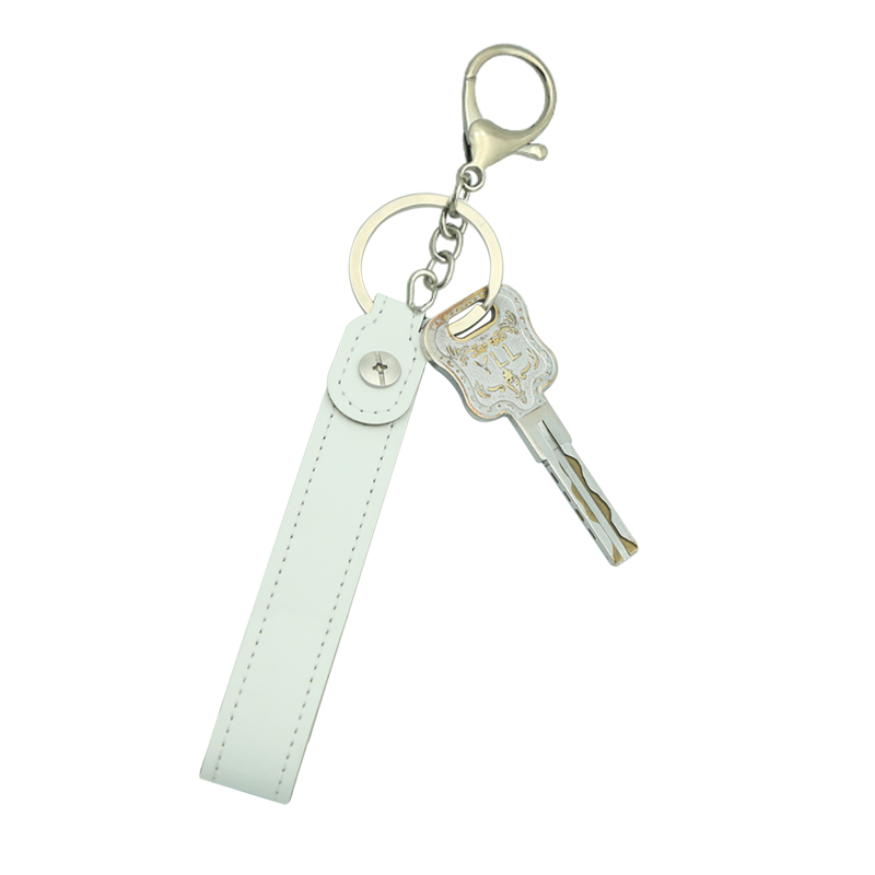 Gantungan Kunci Lanyard Kulit Buatan Sublimasi Gantungan Kunci Lanyard Kulit Buatan Sublimasi