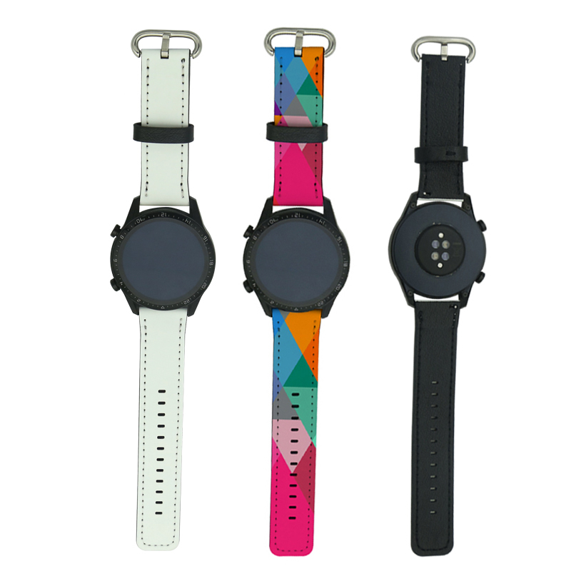 Tali Jam Tangan Samsung/Huawei Kulit PU Sublimasi 22mm