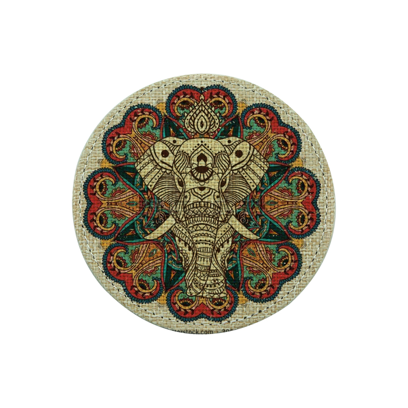 Sublimasi Jute Coaster-Round