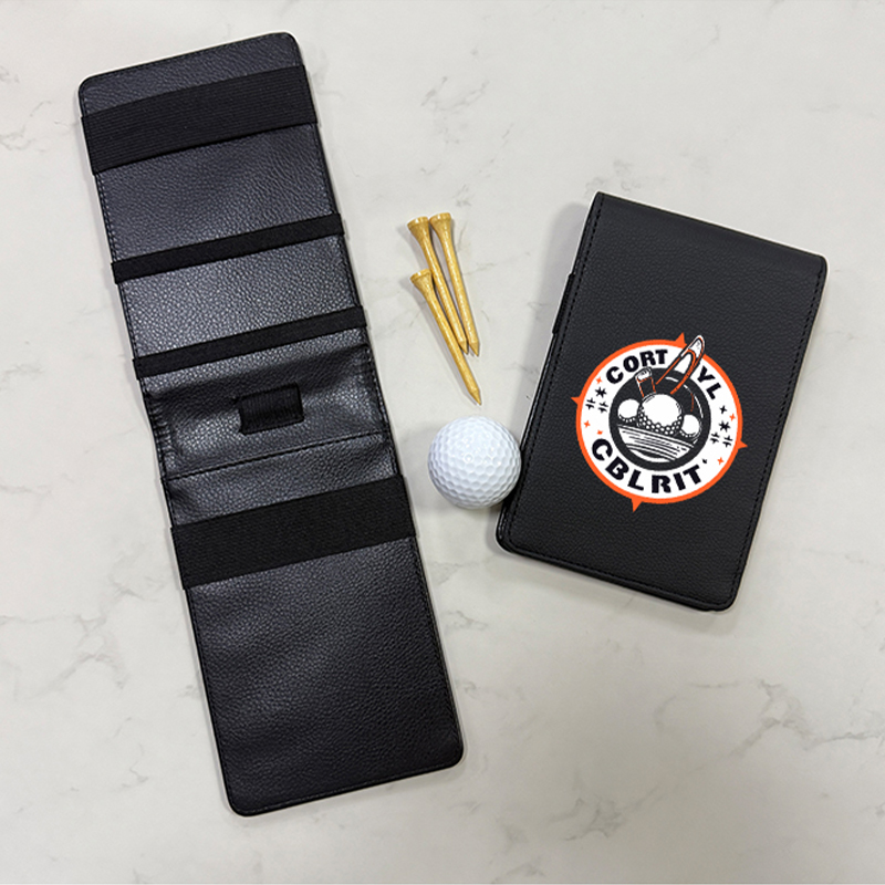 Pemegang Kartu Skor Golf Kulit Sublimasi