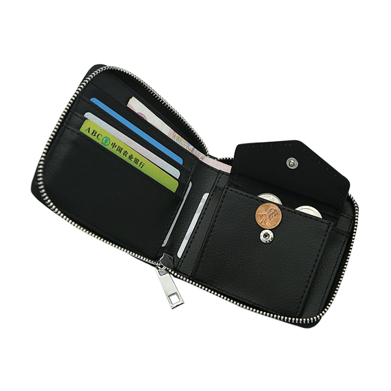 Dompet Ritsleting Kulit Buatan Sublimasi - Kecil 