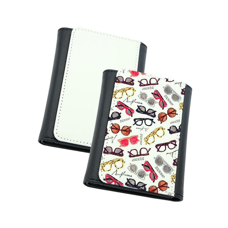 Dompet Kulit Buatan Sublimasi dengan Kulit PU Bagian Dalam - Tengah