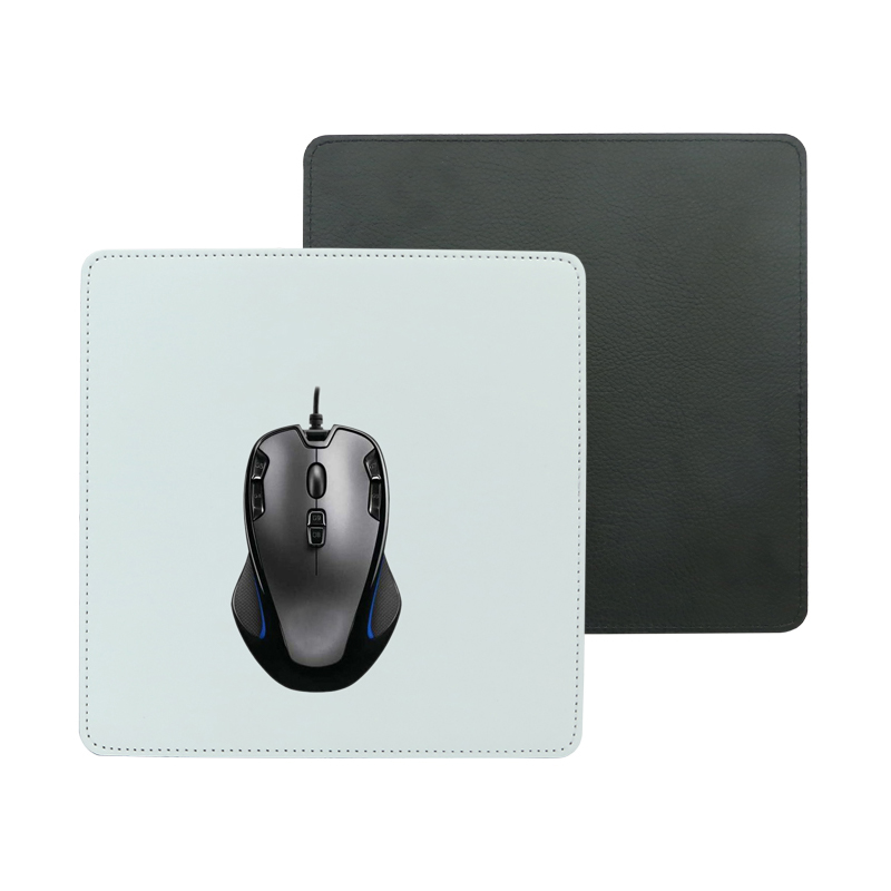 Mouse Pad Kulit Pu Sublimasi - Kotak
