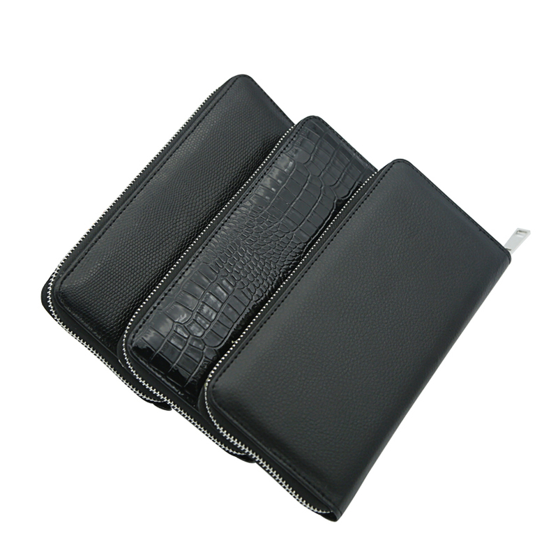Dompet Ritsleting Kulit Buatan Sublimasi - Besar