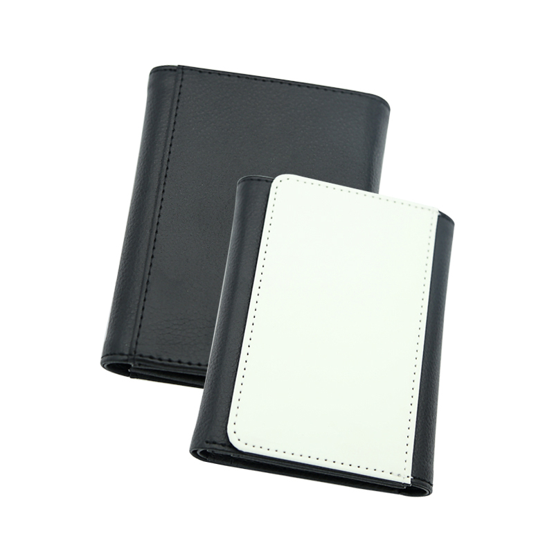 Dompet Kulit Buatan Sublimasi dengan Kulit PU Bagian Dalam - Tengah