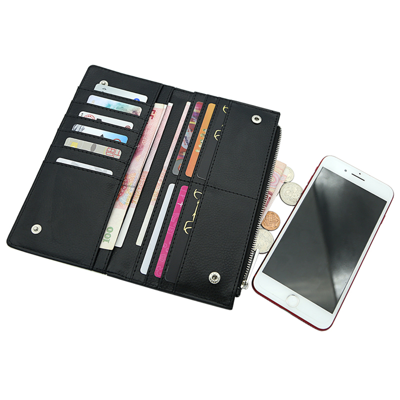 Dompet Bifold Kulit Buatan Sublimasi - Panjang