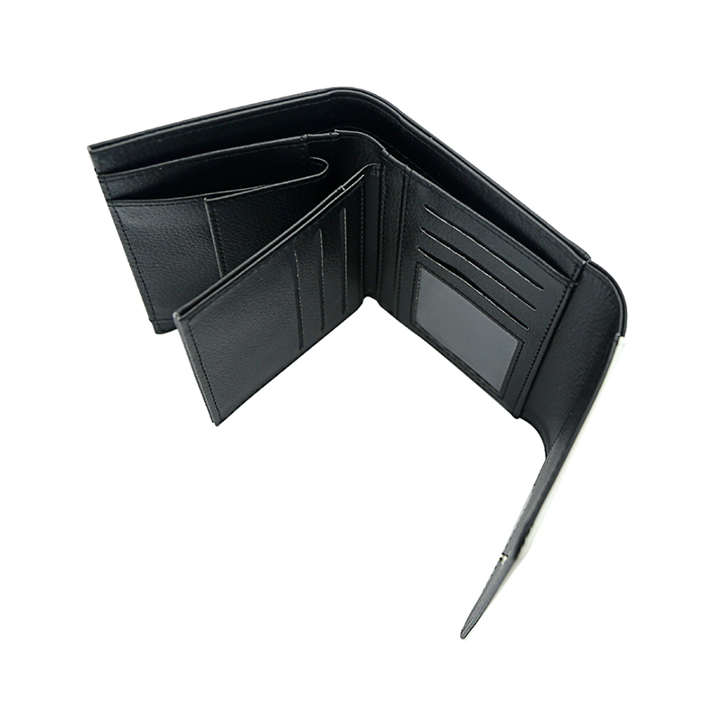 Dompet Kulit Buatan Sublimasi dengan Kulit PU Bagian Dalam - Tengah
