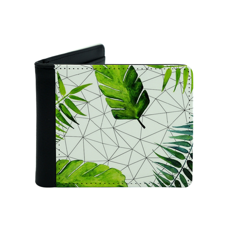 Dompet Bifold Kulit Buatan Sublimasi Pria dengan Cetakan Dua Sisi Dompet Bifold Kulit Buatan Sublimasi Pria dengan Cetakan Dua Sisi