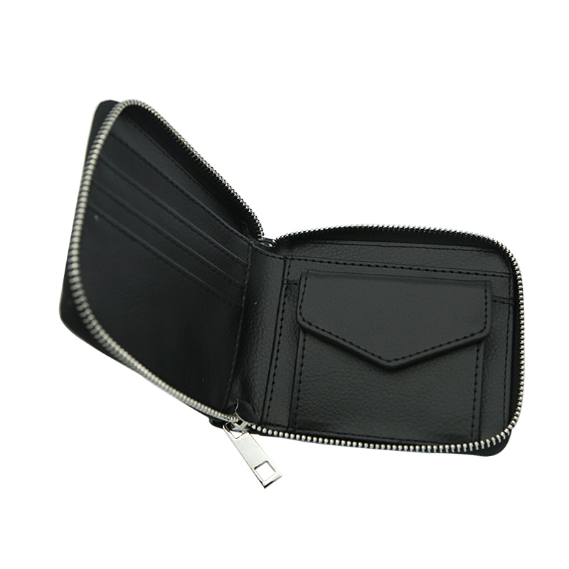 Dompet Ritsleting Kulit Buatan Sublimasi - Kecil 