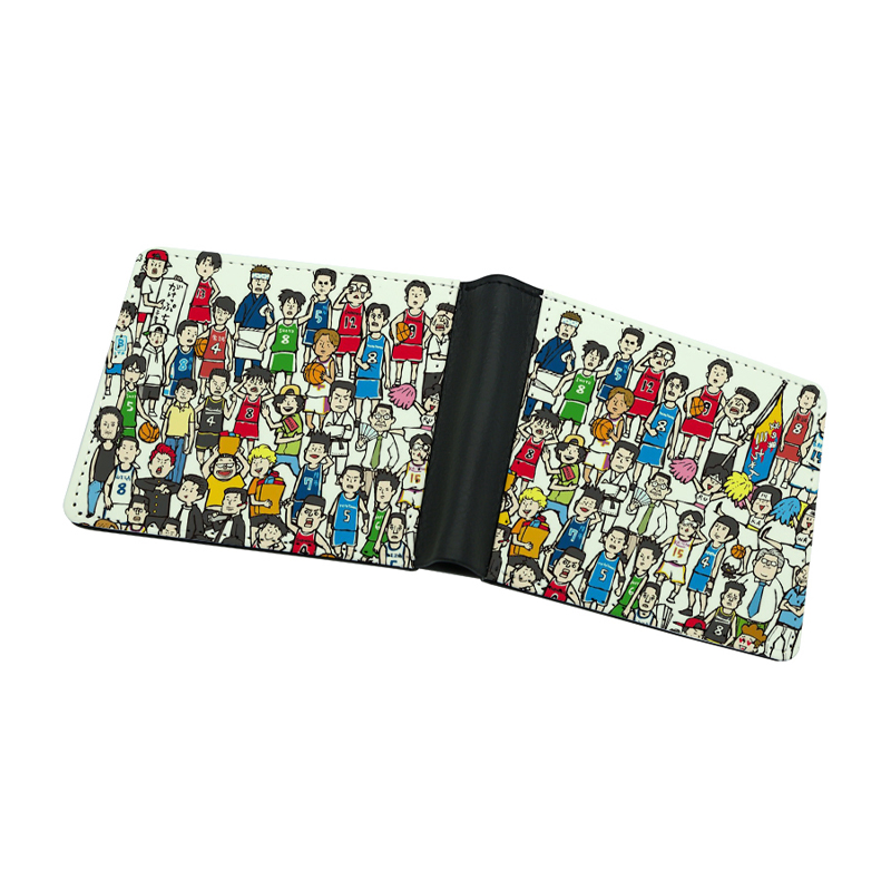 Dompet Bifold Kulit Buatan Sublimasi Pria dengan Cetakan Dua Sisi Dompet Bifold Kulit Buatan Sublimasi Pria dengan Cetakan Dua Sisi