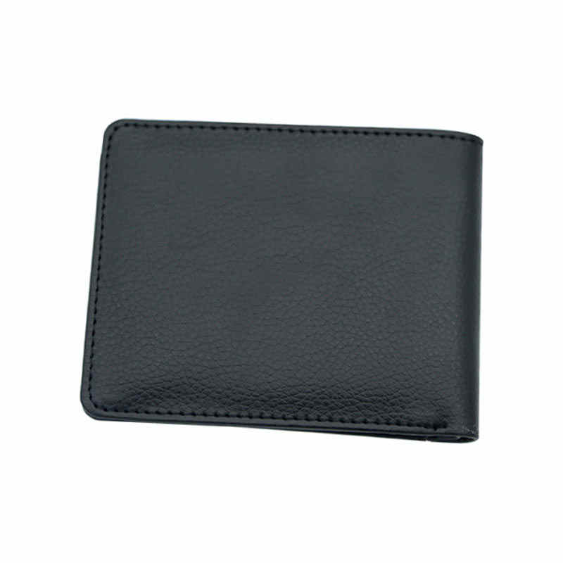 Dompet Bifold Kulit Buatan Sublimasi Pria dengan Tempat Kartu