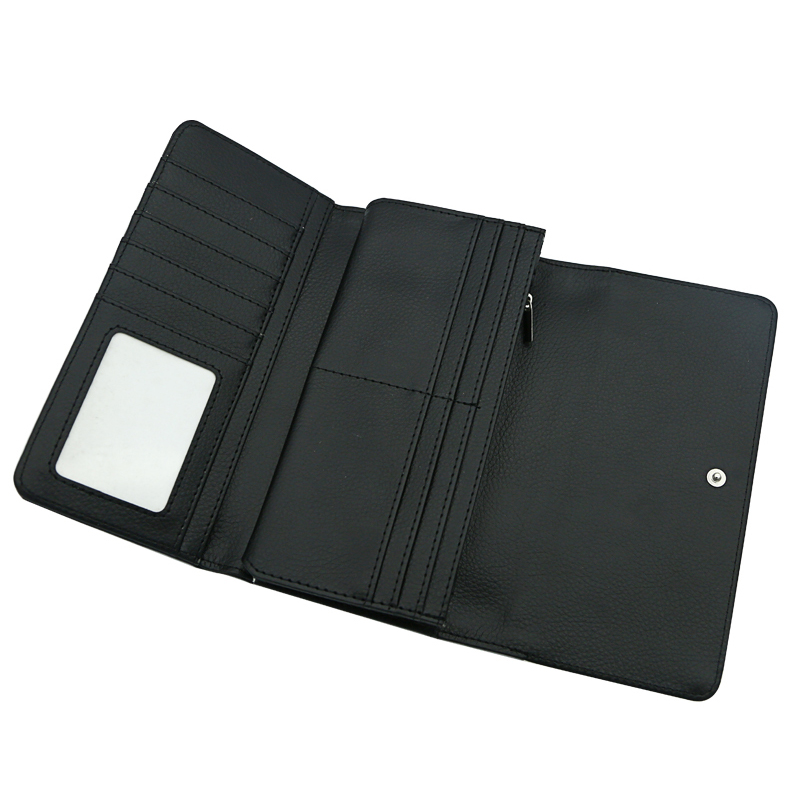 Dompet Lipat Tiga Kulit Buatan Sublimasi