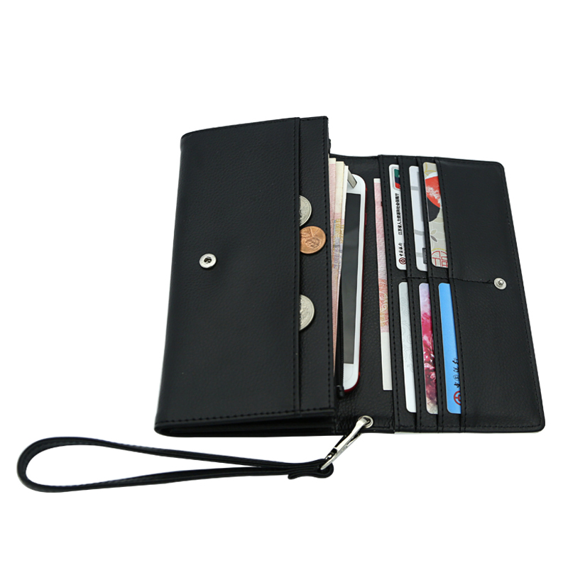 Dompet Kulit Buatan Sublimasi dengan Tali Pergelangan Tangan - Baru