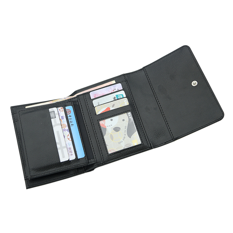 Dompet Kulit Buatan Sublimasi dengan Kulit PU Bagian Dalam - Tengah
