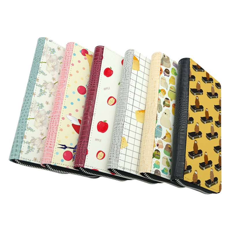 Dompet Ritsleting Kulit Buatan Sublimasi - Besar