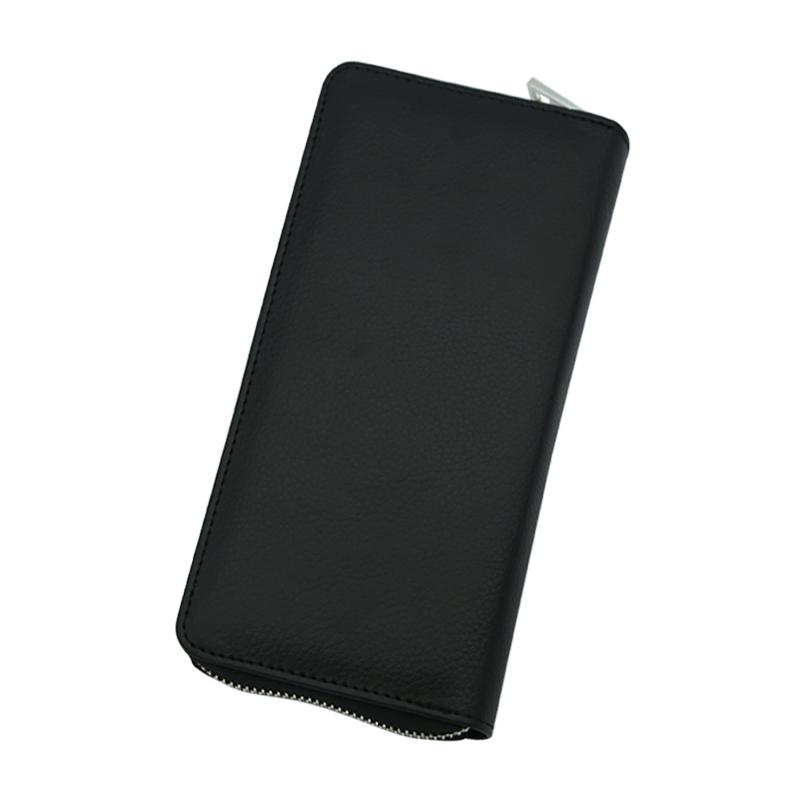 Dompet Ritsleting Kulit Buatan Sublimasi - Besar