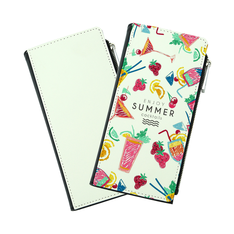 Dompet Bifold Kulit Buatan Sublimasi - Panjang
