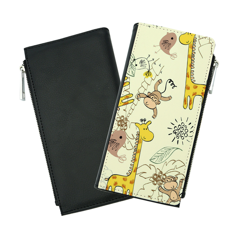 Dompet Bifold Kulit Buatan Sublimasi - Panjang